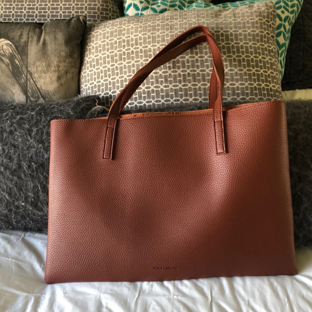 Vince Camuto Vegan Leather Tote
